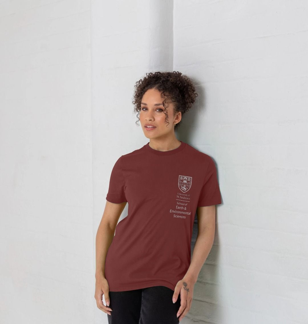 Red Wine School of Earth & Environmental Sciences T-Shirt