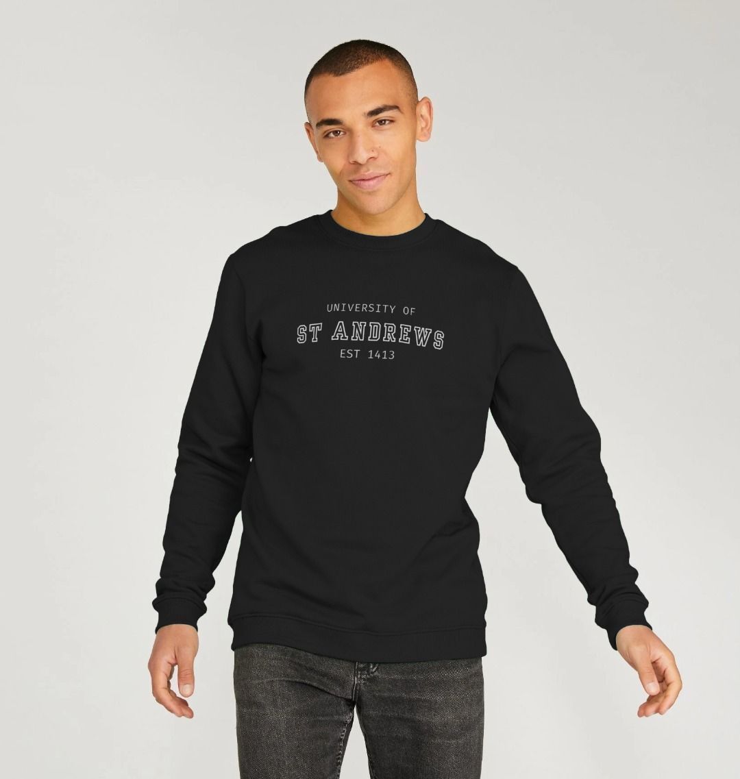 Black Old School Sweatshirt