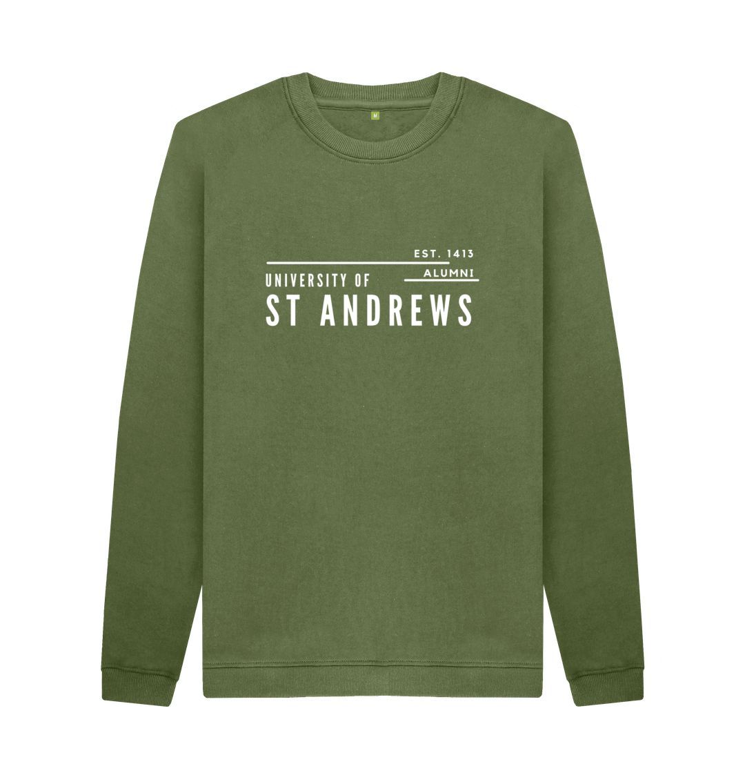 Khaki Offset Alumni Sweatshirt