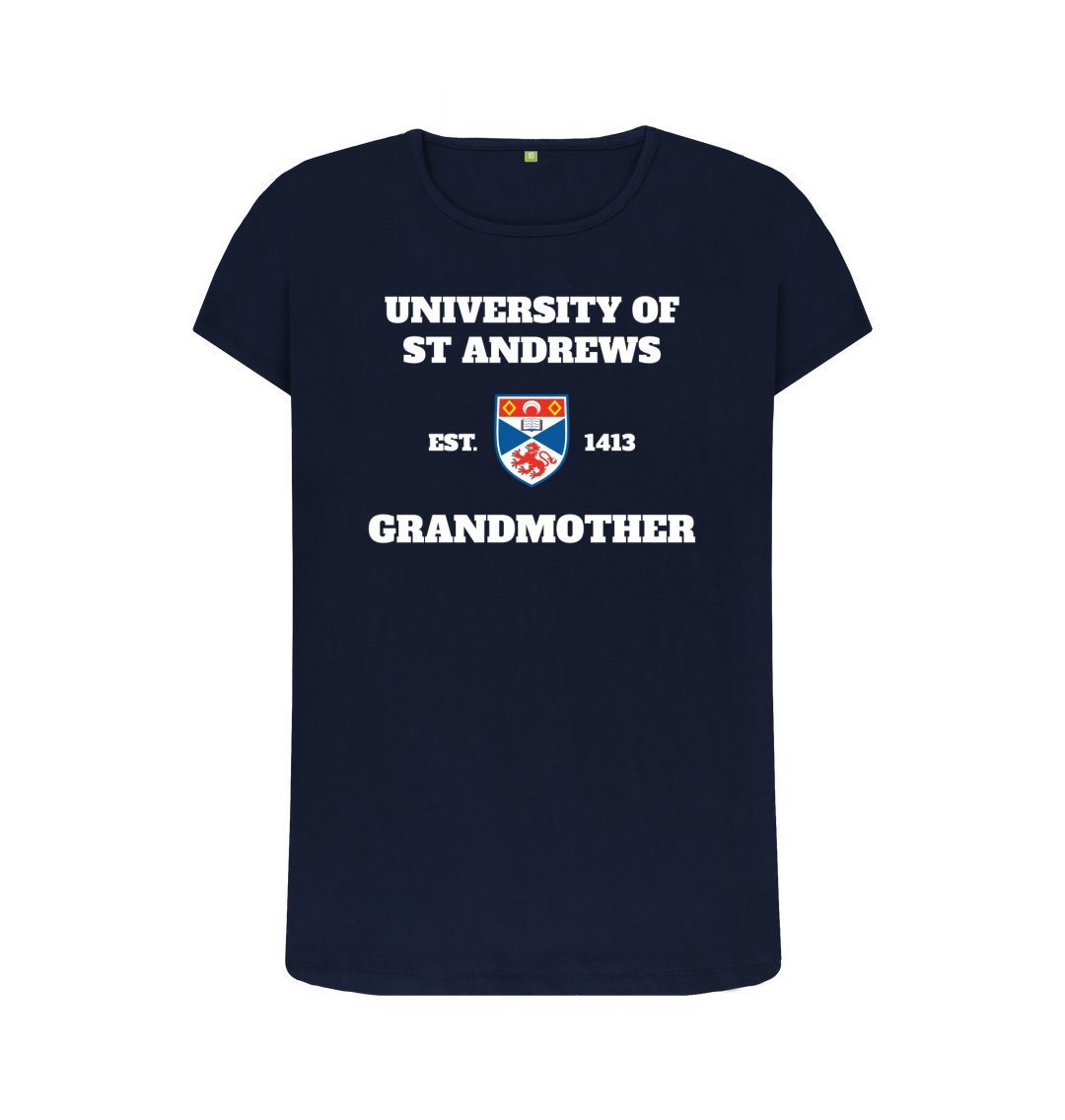 Navy Blue Grandmother Top