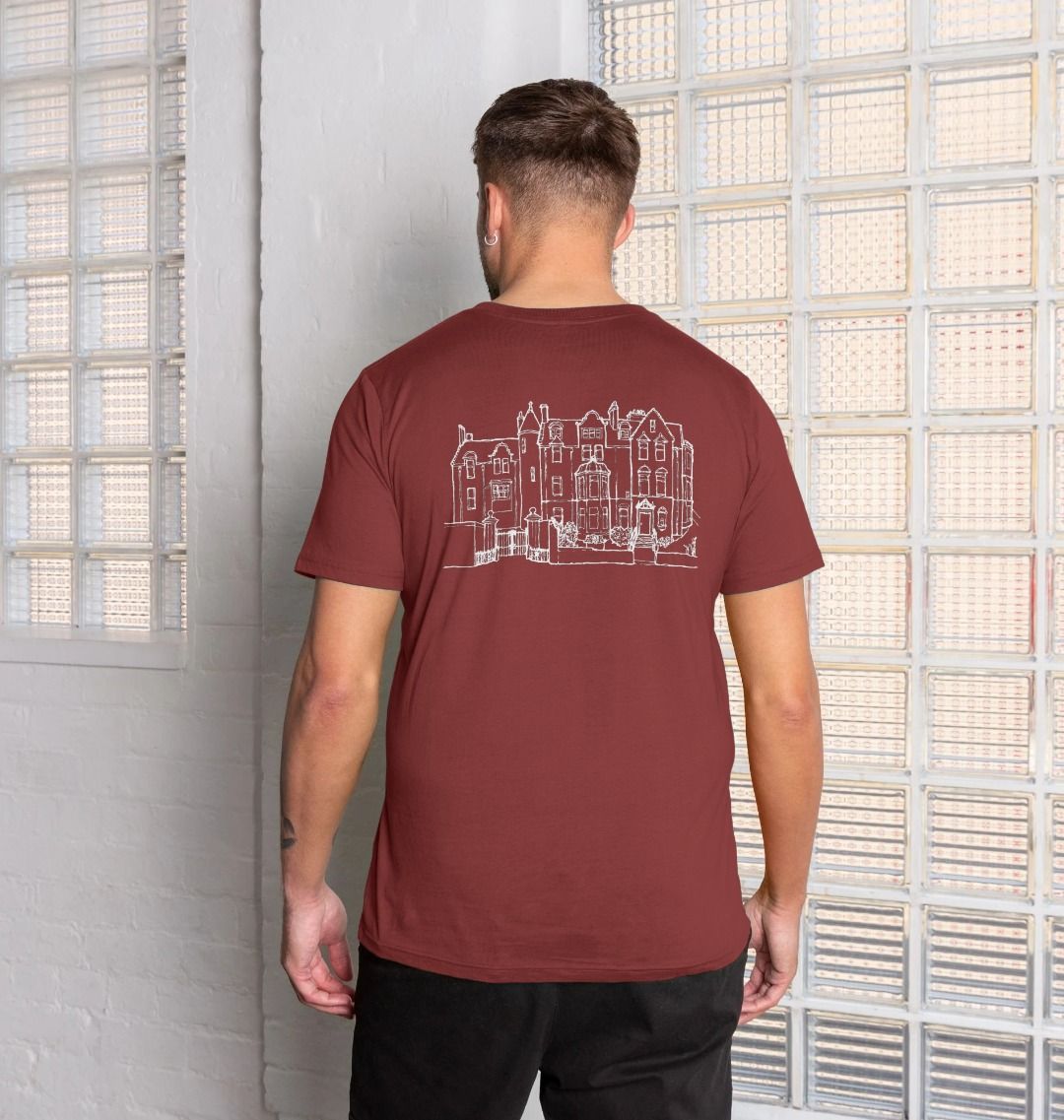 Red Wine School of Classics Back Print T-Shirt