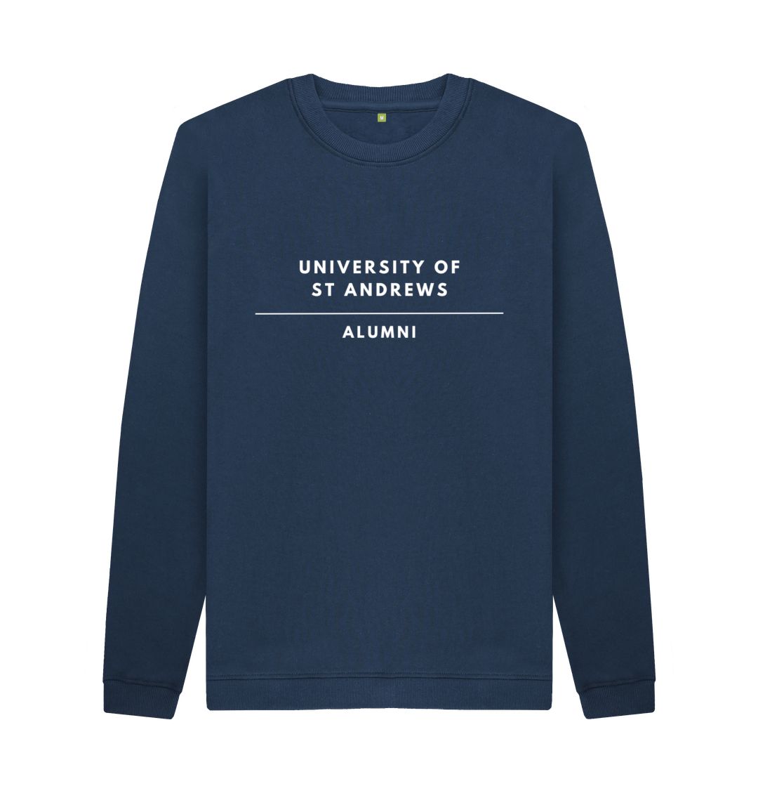 Navy Blue Mono Alumni Sweatshirt