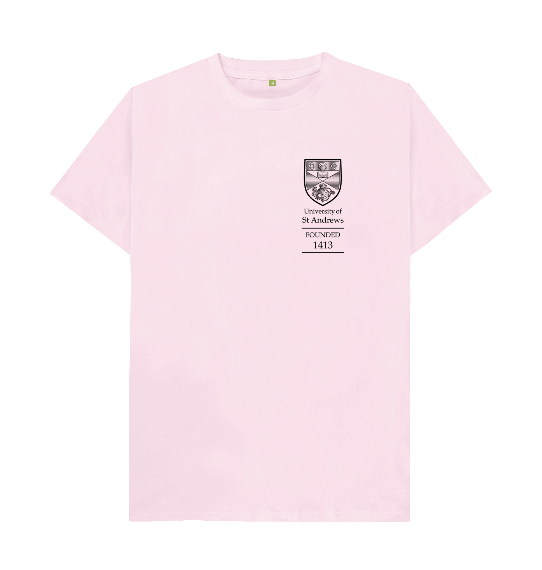 Pink Classic Black Founded 1413 T-shirt