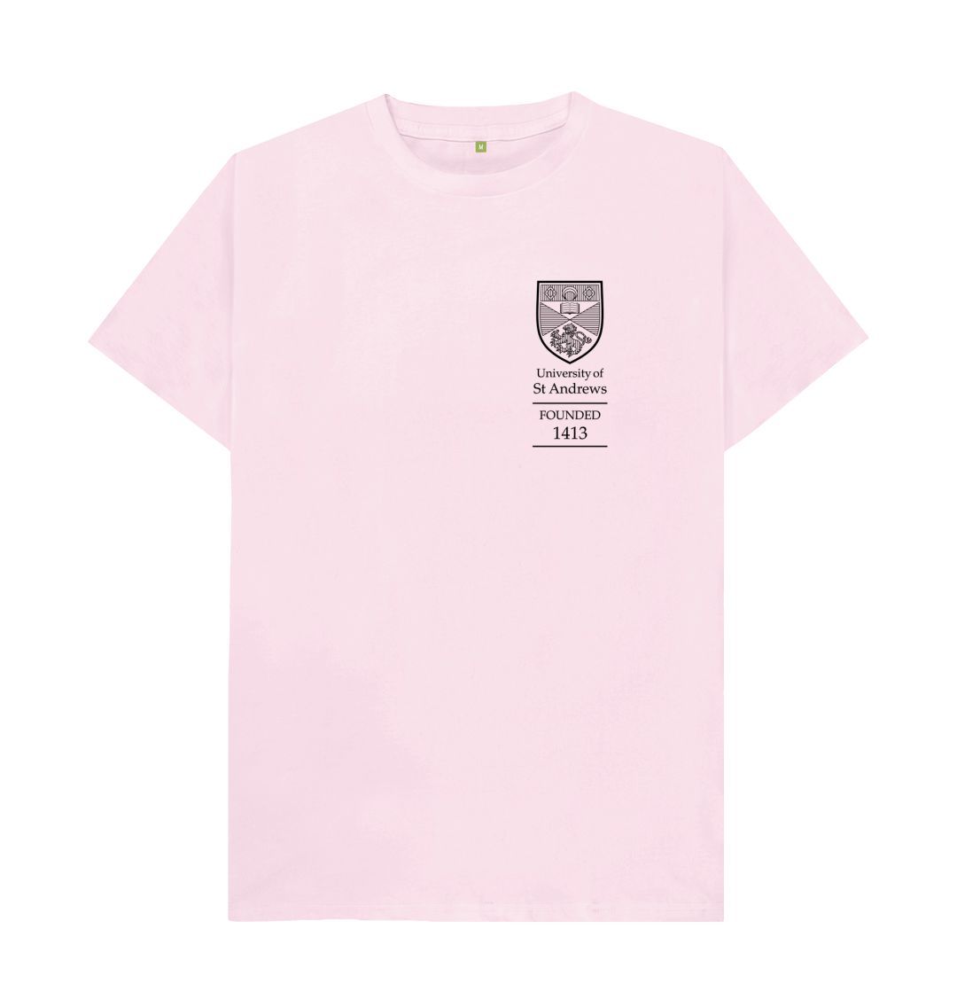 Pink Classic Black Founded 1413 T-shirt