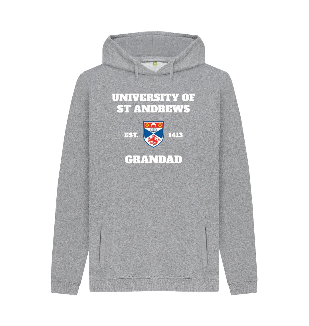 Light Heather Grandad Hoodie