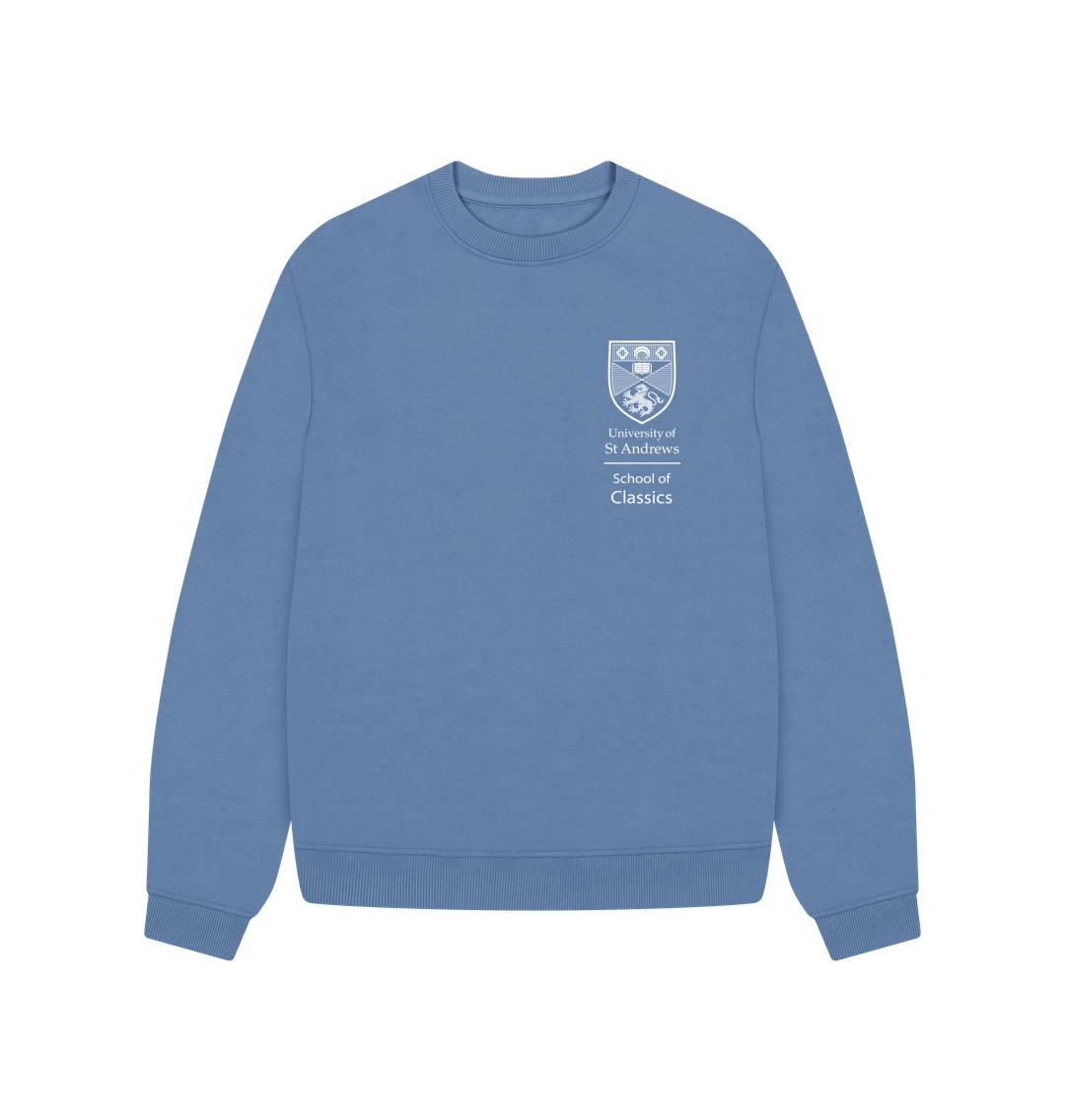 Solent School of Classics Back Print Oversized Ladies Sweater