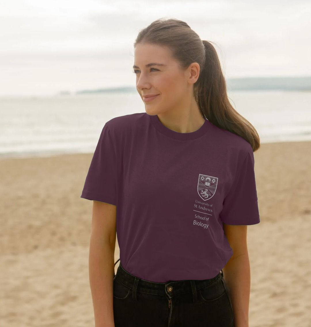 Purple School of Biology T-Shirt