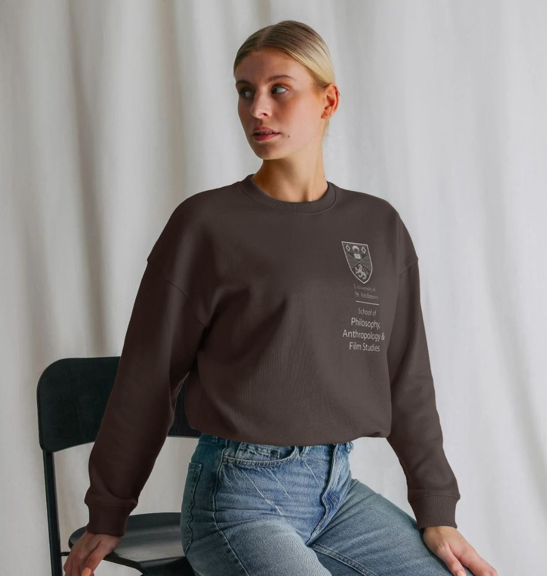 Chocolate School of Philosophy, Anthropology & Film Studies Oversized Ladies Sweater