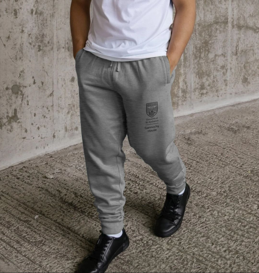 Athletic Grey Gannochy House Unisex Joggers