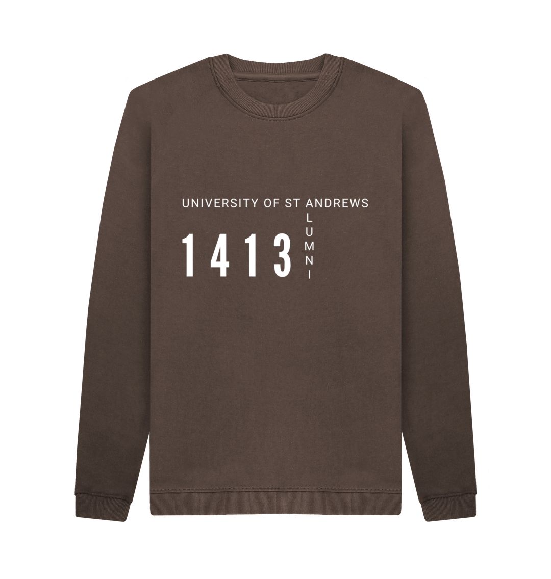 Chocolate Crossword Alumni Sweatshirt