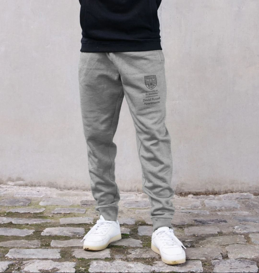 Athletic Grey St Andrews David Russell Apartments Unisex Joggers