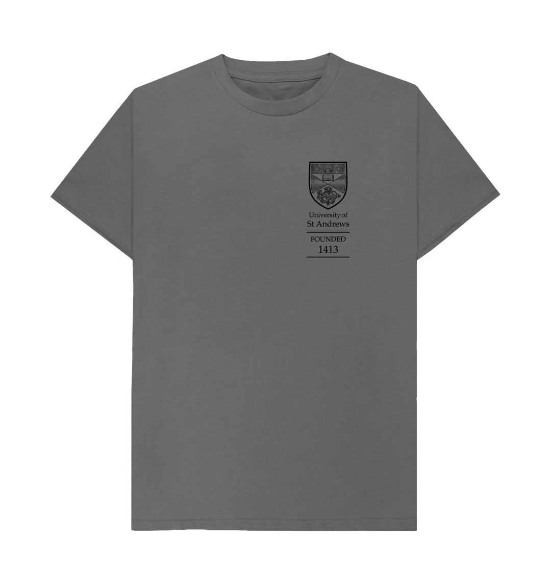 Slate Grey Classic Black Founded 1413 T-shirt