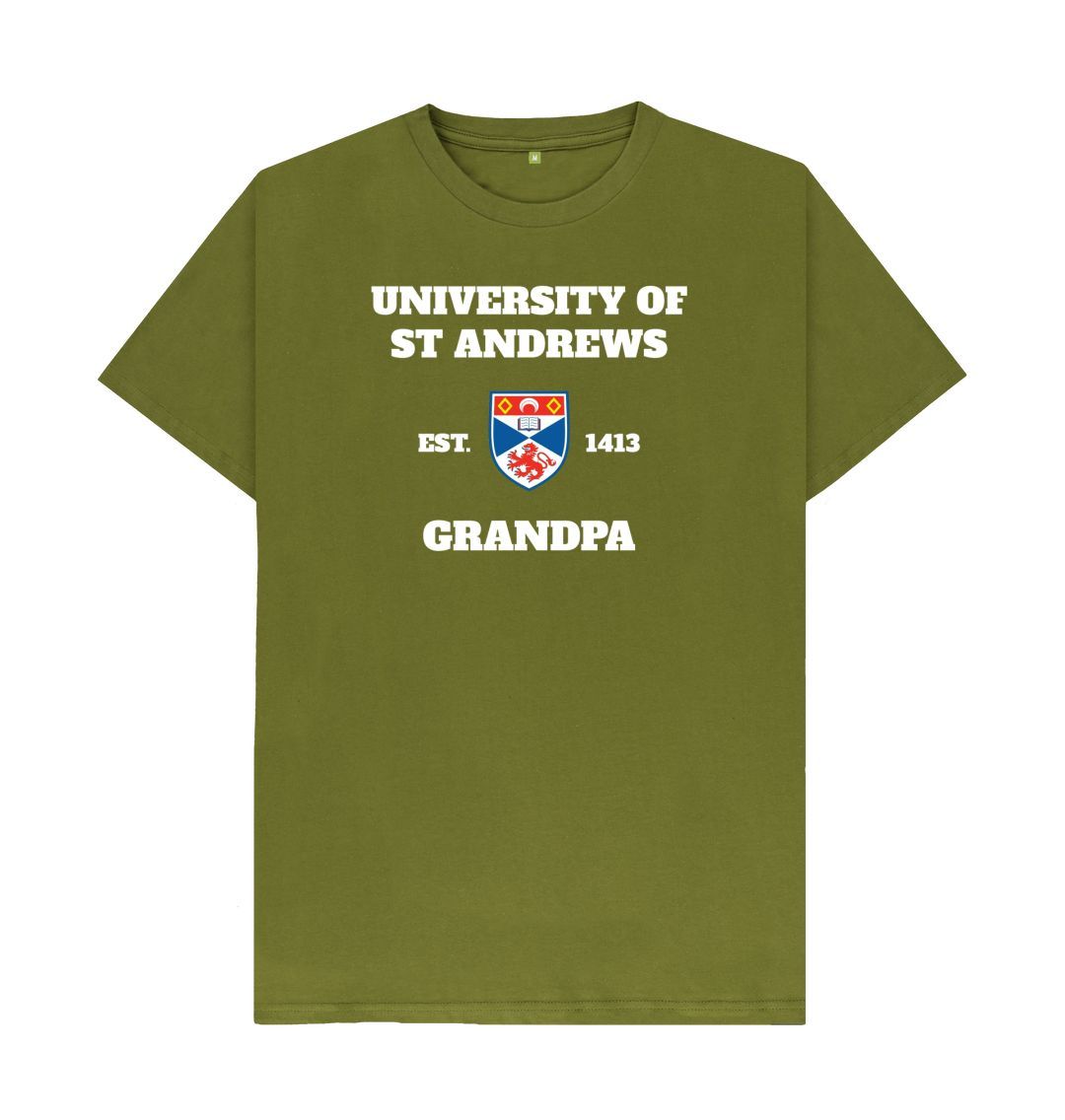 Moss Green Grandpa T-shirt