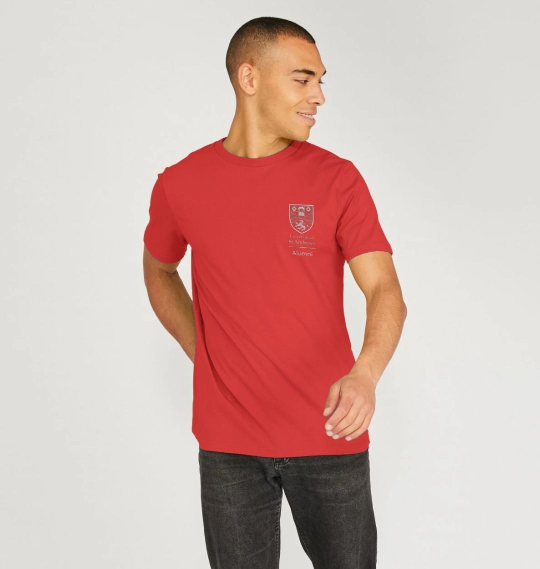 Red Classic Crest - Alumni T-shirt