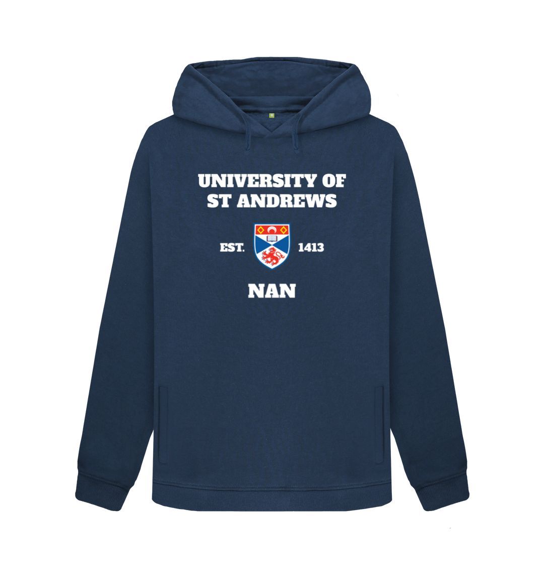 Navy Blue St Andrews Nan Hoodie