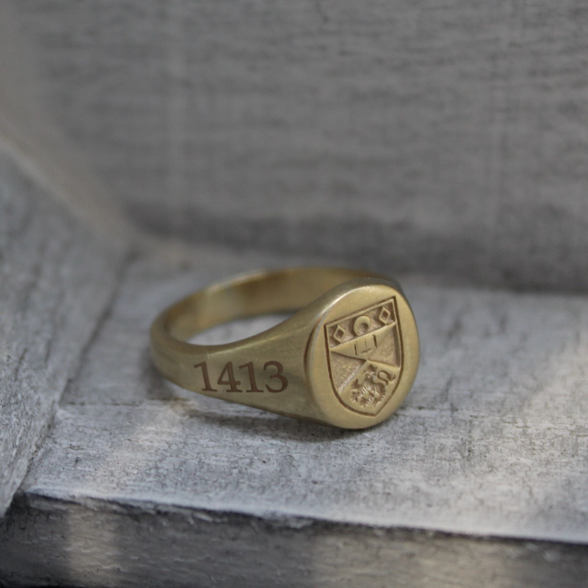 Gold Signet Ring