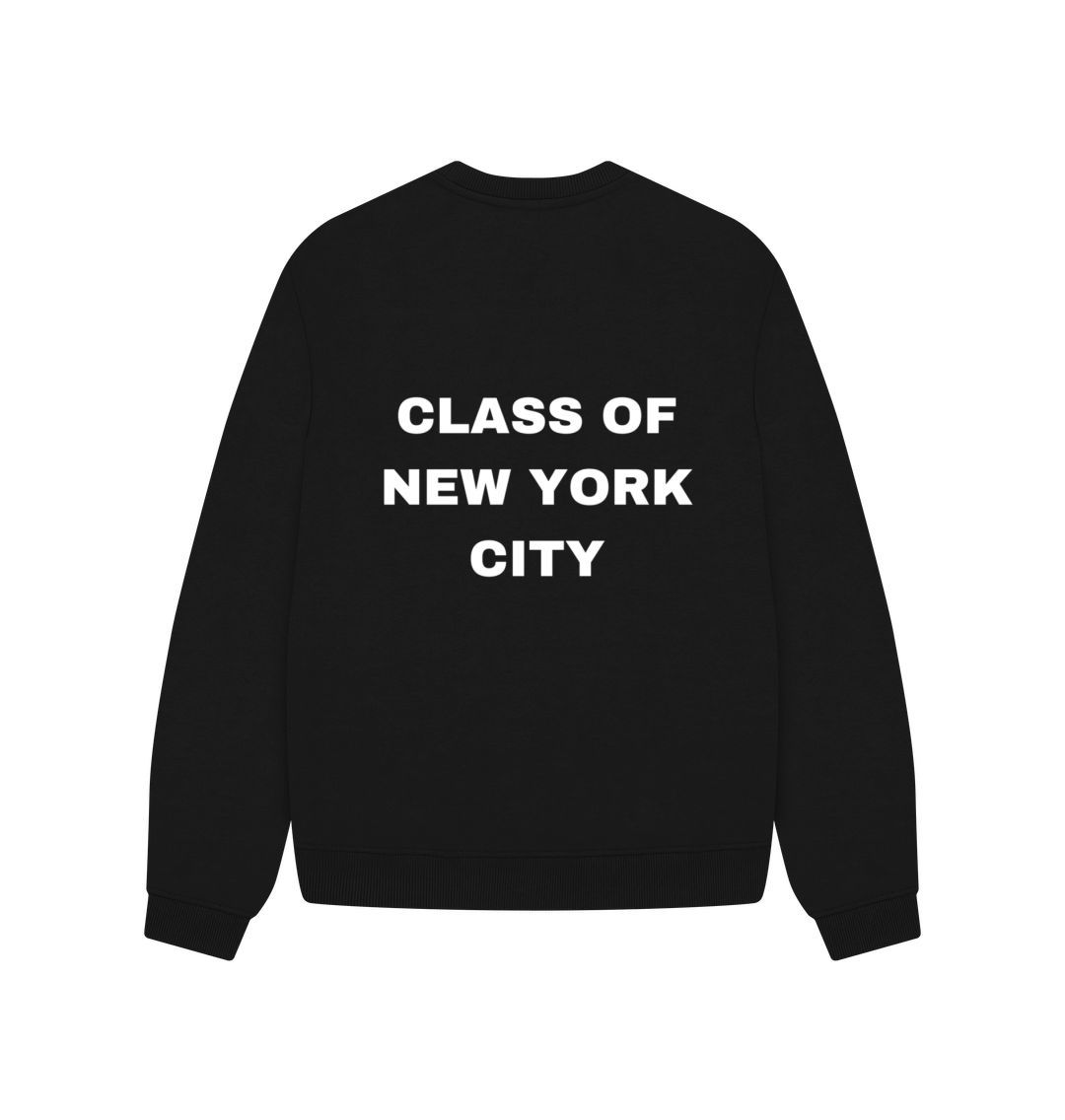 Black Alumni - Class of New York City Ladies Oversized Sweater