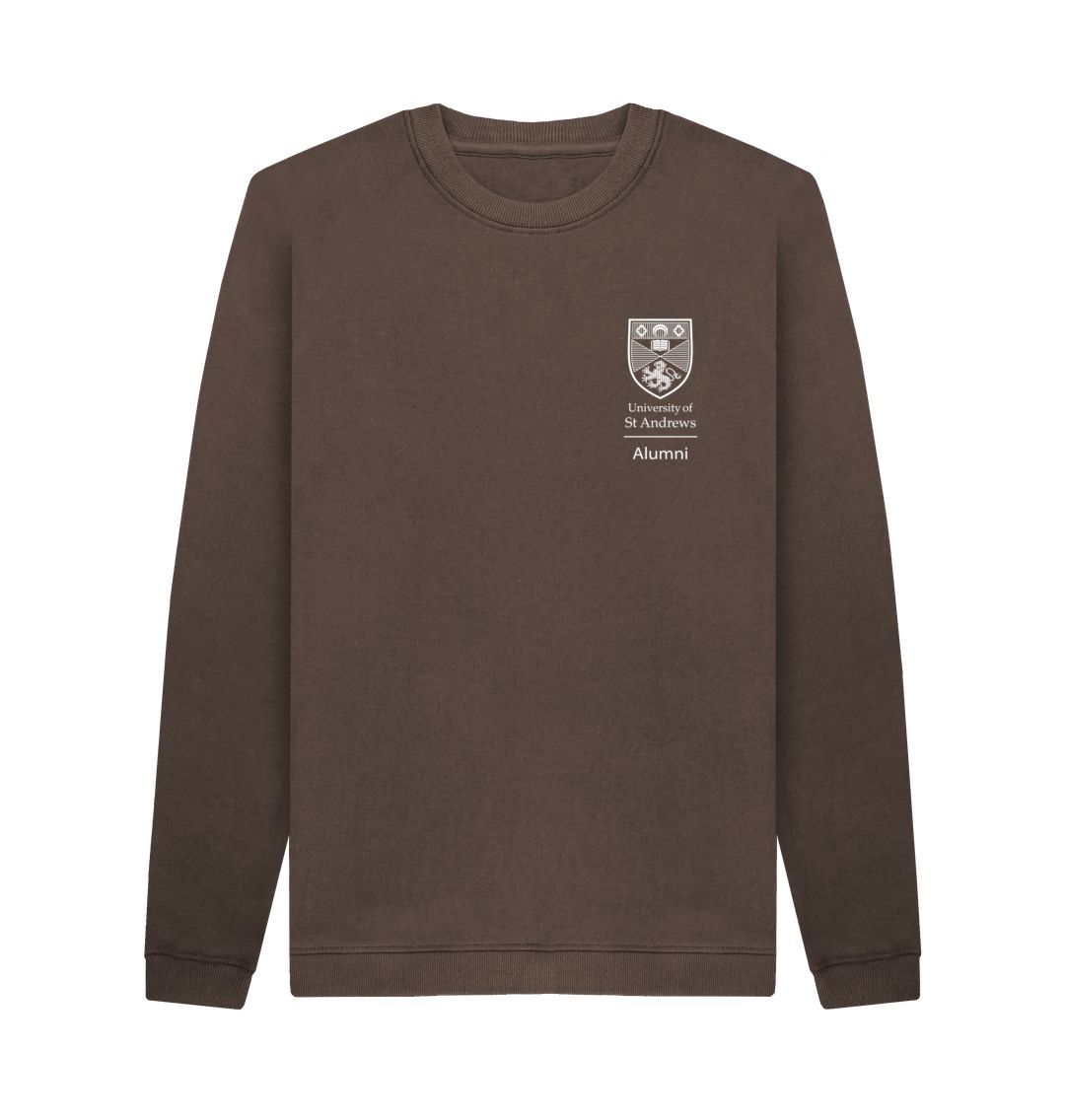 Chocolate Classic Crest - Alumni Sweatshirt