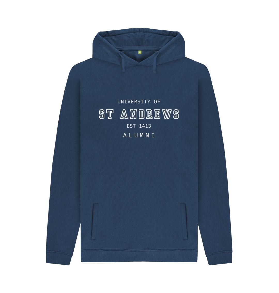 Navy Old School Alumni Hoodie