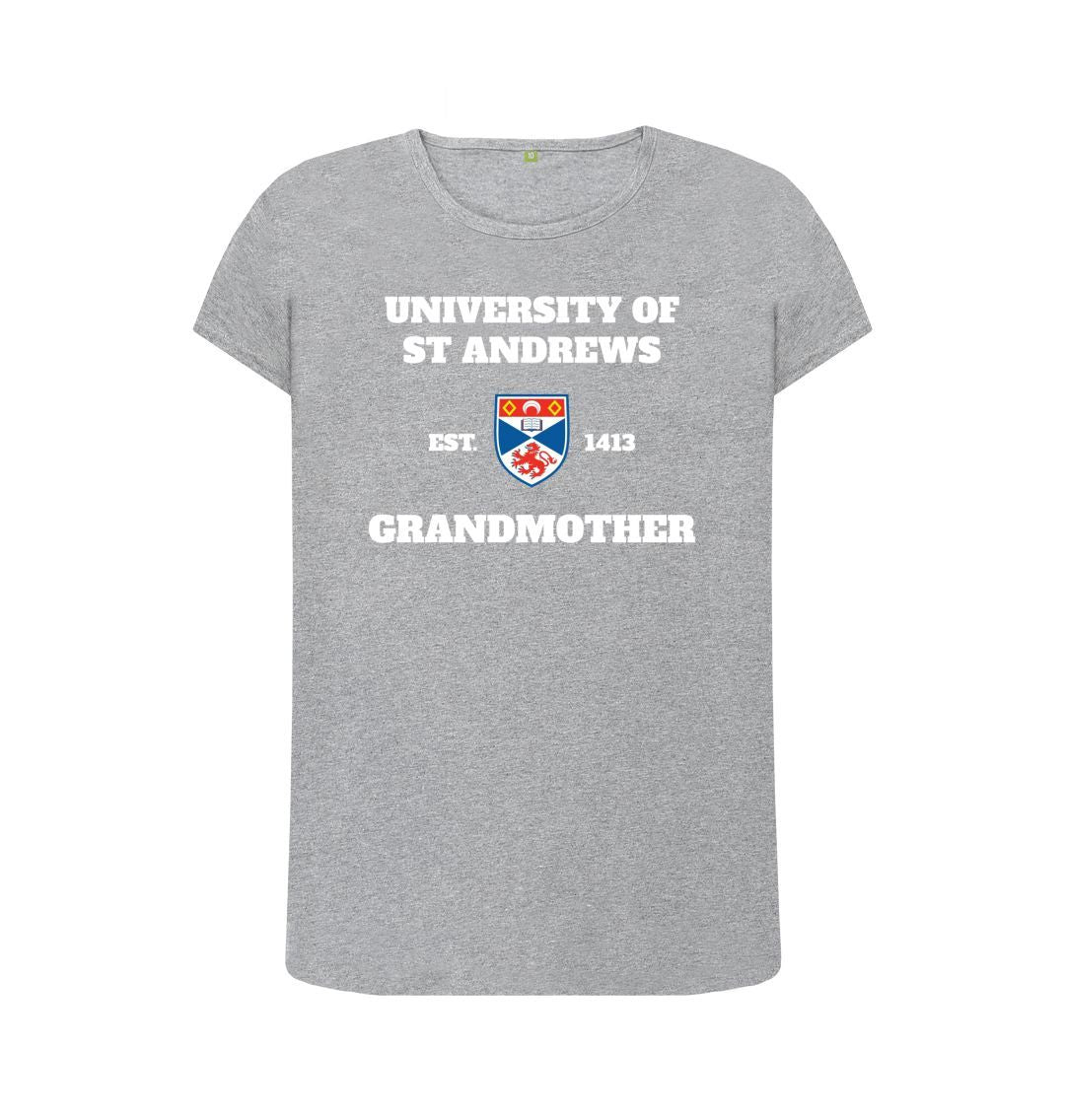 Athletic Grey Grandmother Top