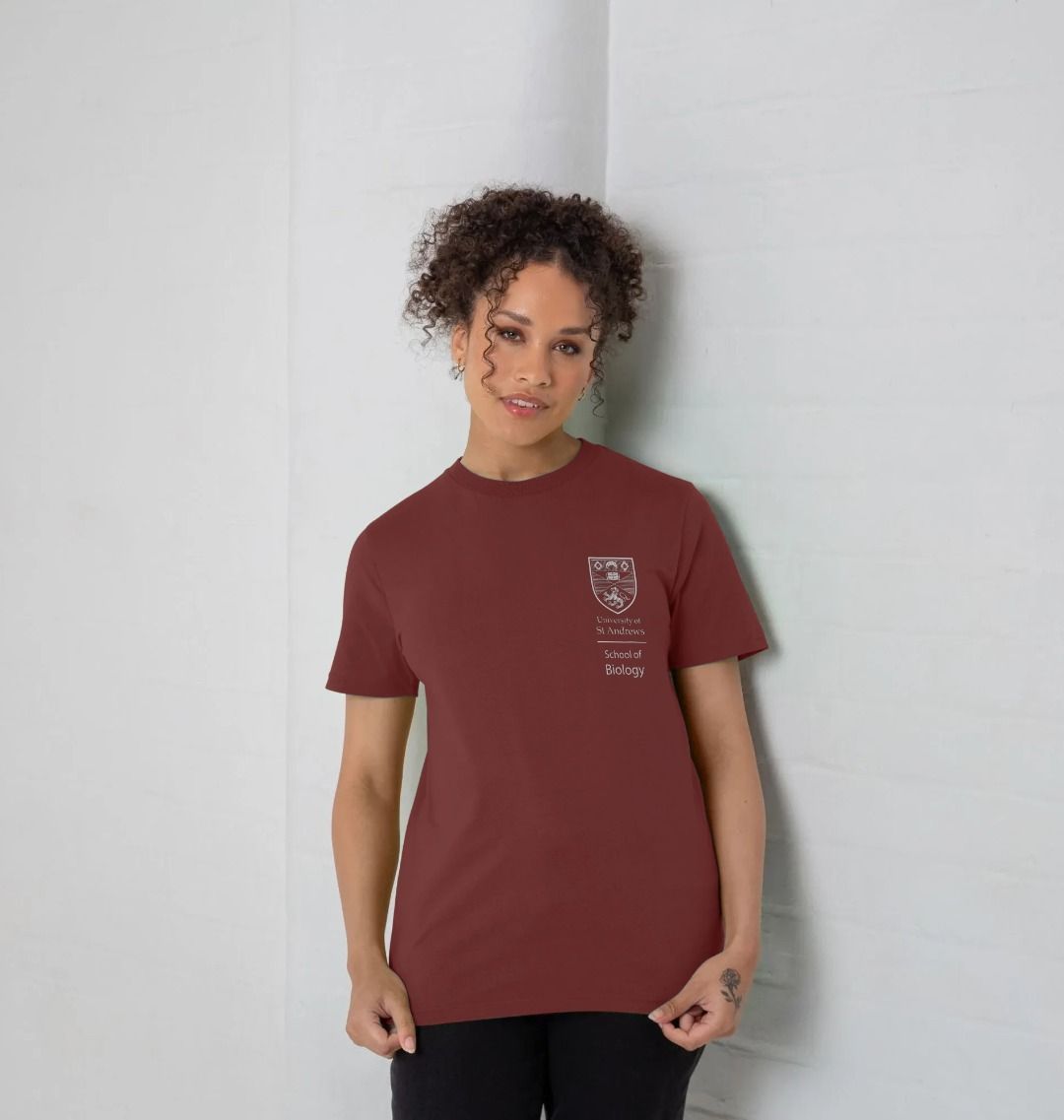 Red Wine School of Biology T-Shirt