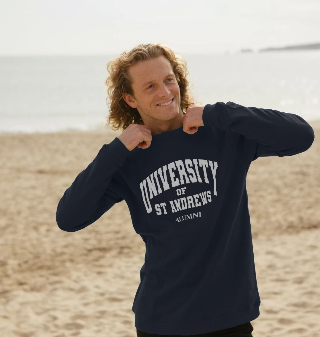 Navy Blue Alumni Varsity Sweatshirt