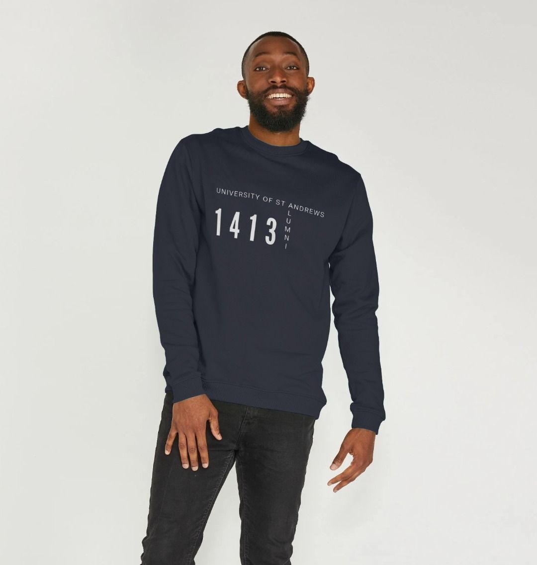 Navy Blue Crossword Alumni Sweatshirt