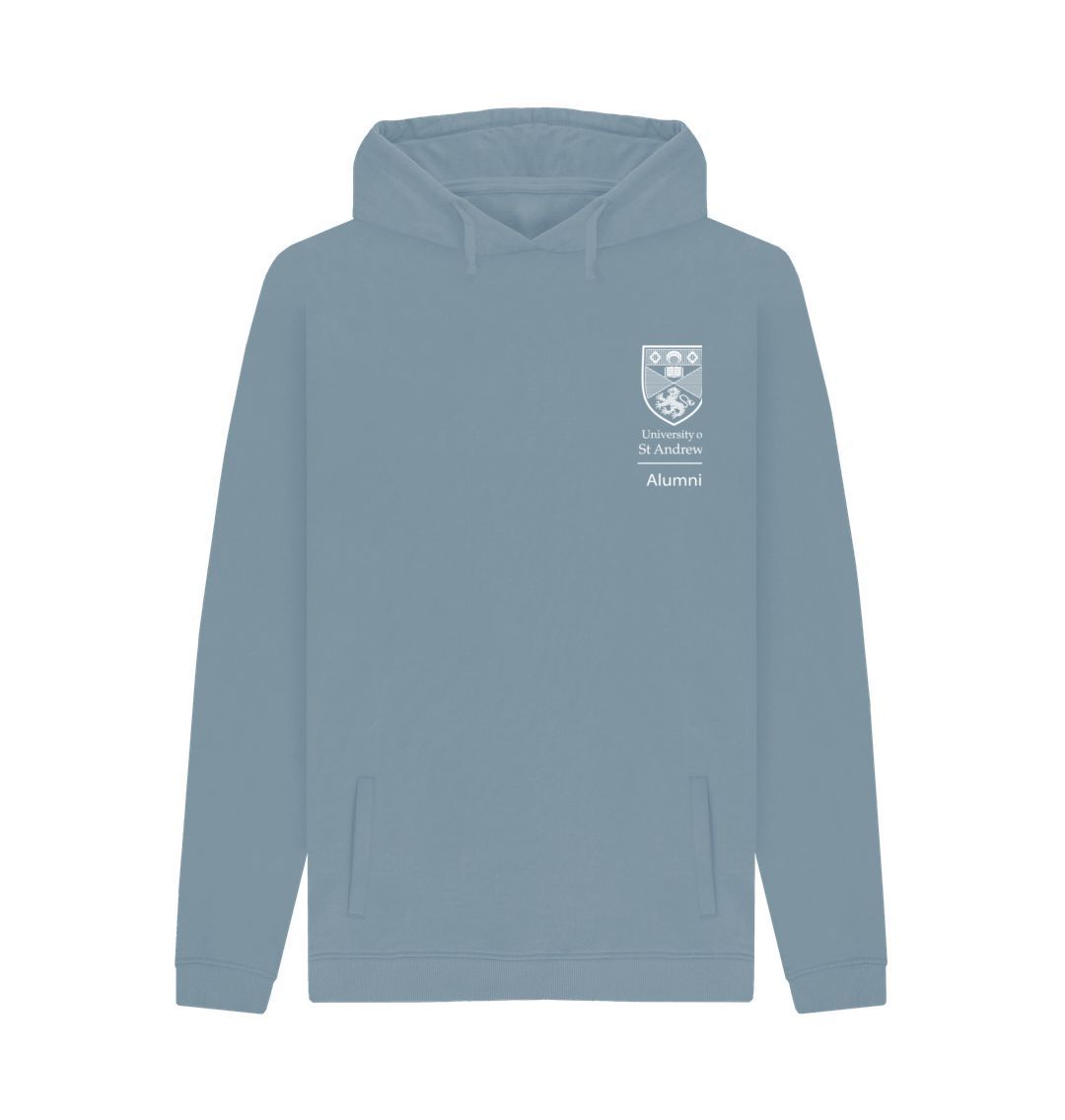 Stone Blue Classic Crest - Alumni Hoodie