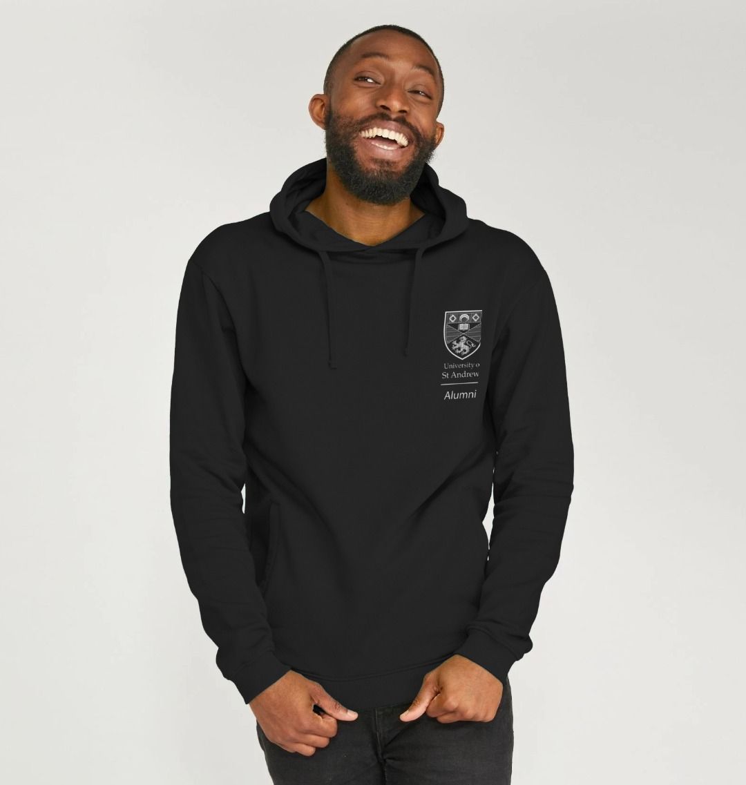 Black Classic Crest - Alumni Hoodie