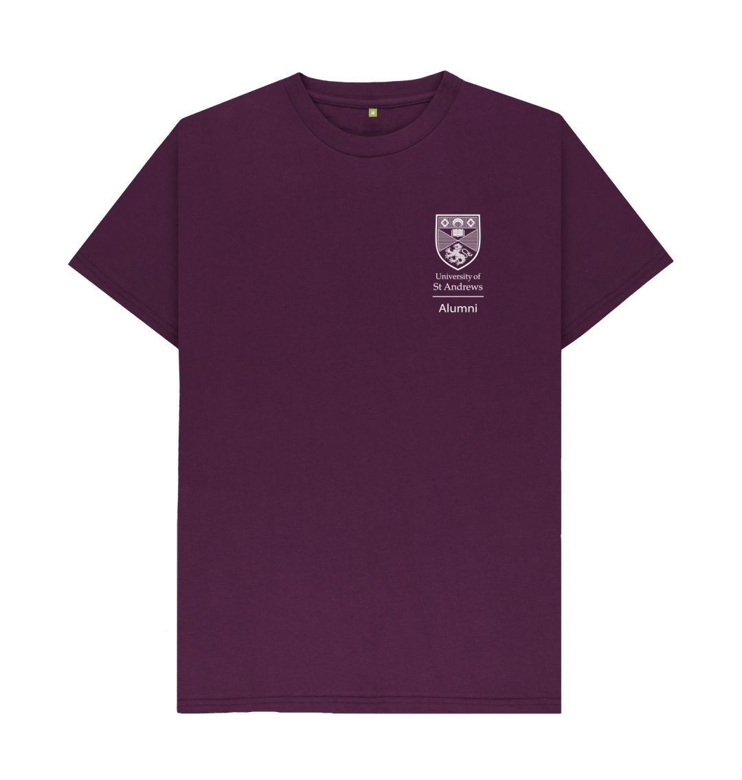 Purple Classic Crest - Alumni T-shirt