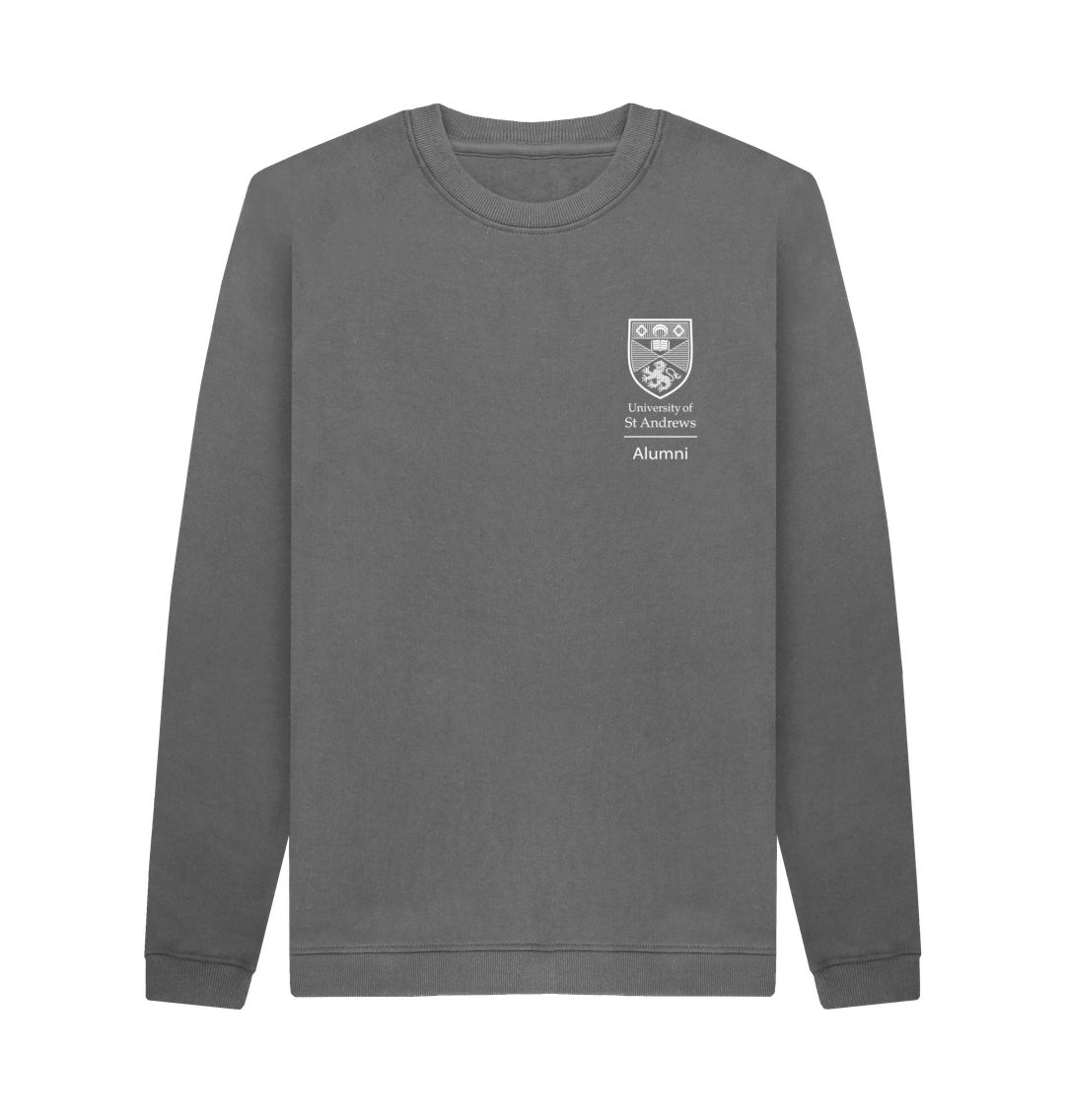 Slate Grey Classic Crest - Alumni Sweatshirt