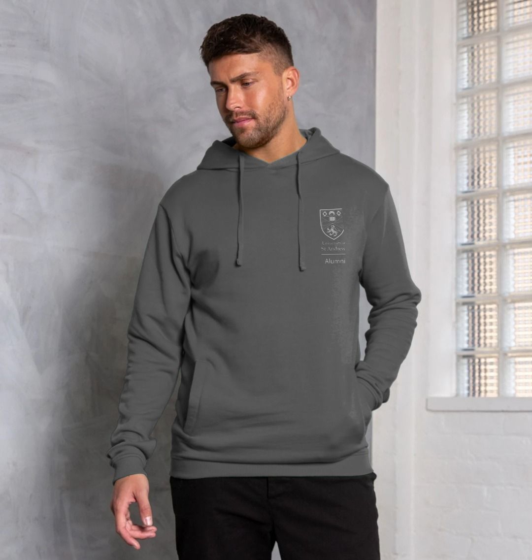 Slate Grey Classic Crest - Alumni Hoodie