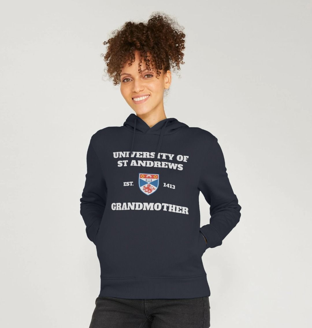 Navy Blue St Andrews Grandmother Hoodie