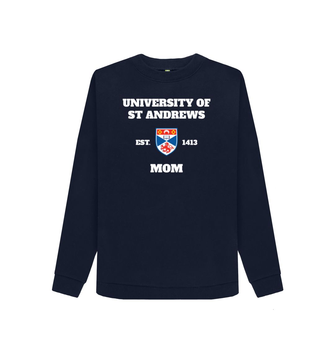 Navy Blue St Andrews Mom Jumper