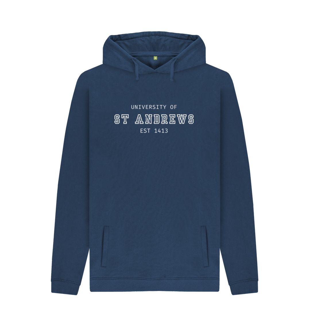 Navy Old School Hoodie