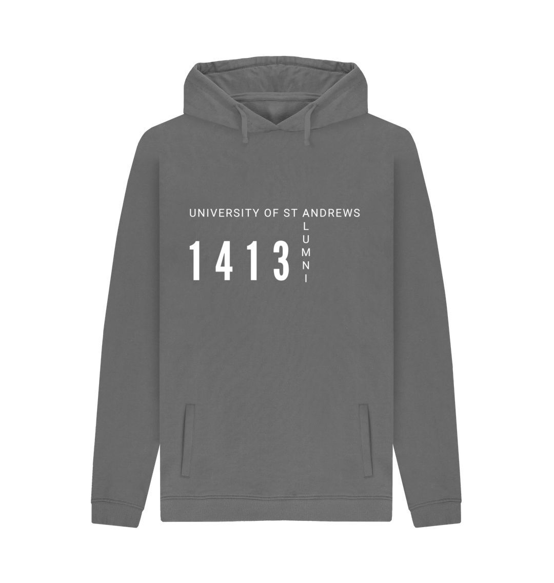 Slate Grey Crossword Alumni Hoodie