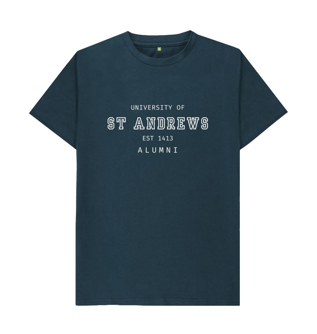 Denim Blue Old School Alumni T-shirt