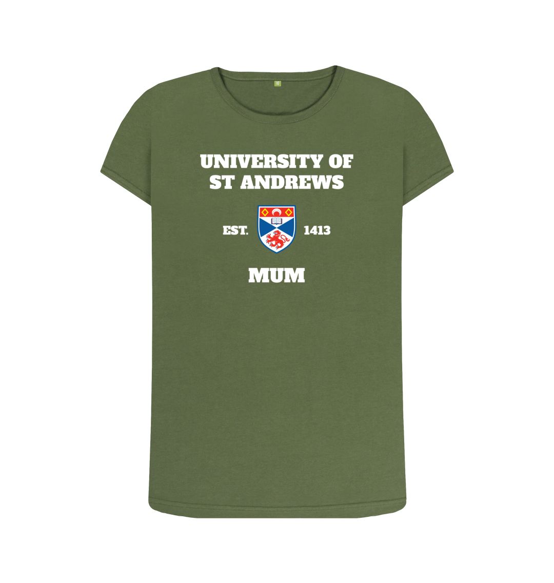 Khaki St Andrews Mum Top