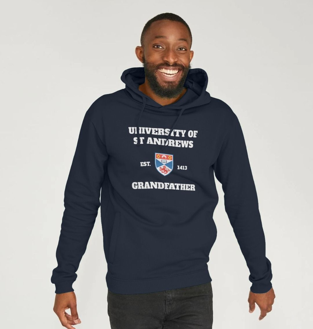 Navy Grandfather Hoodie