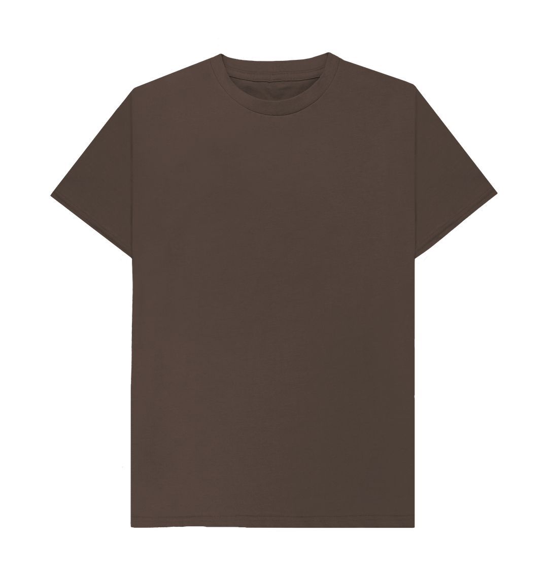 Chocolate 1413 Back Print T-Shirt