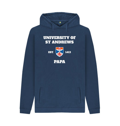 Navy Papa Hoodie