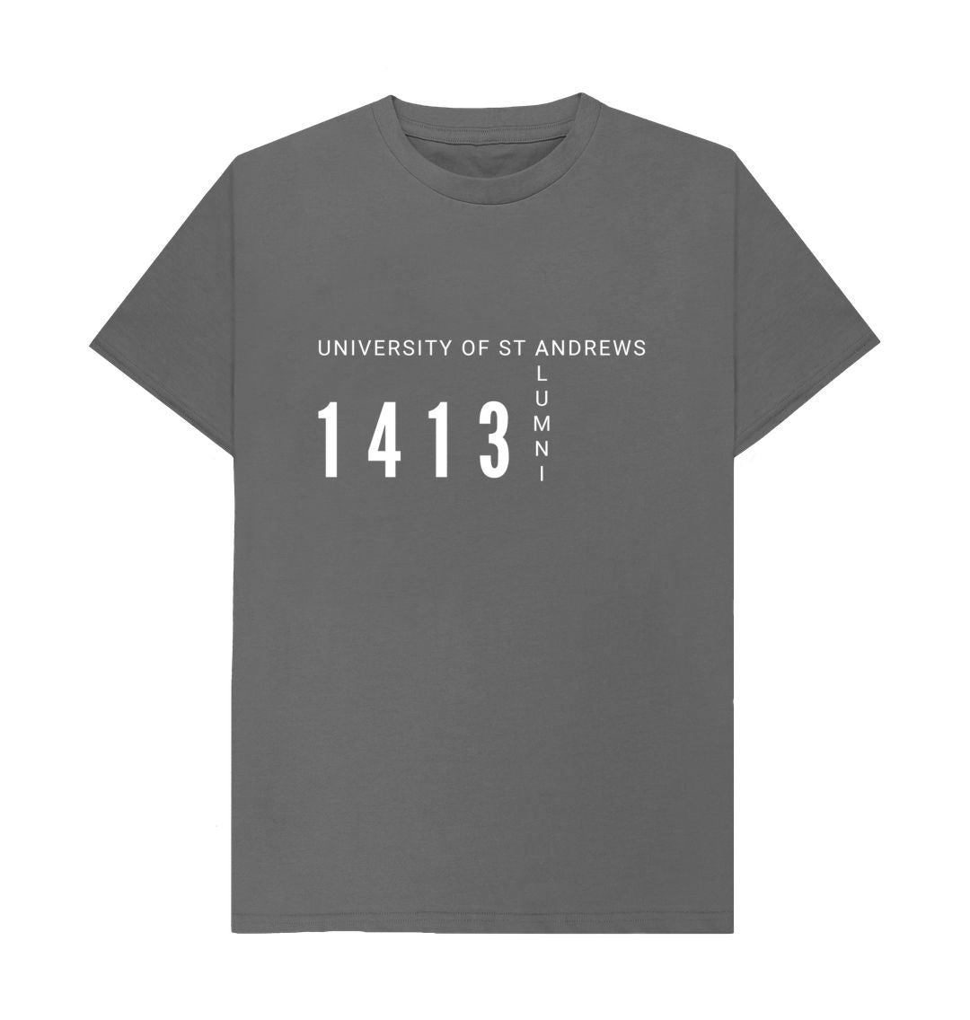 Slate Grey Crossword Alumni T-shirt