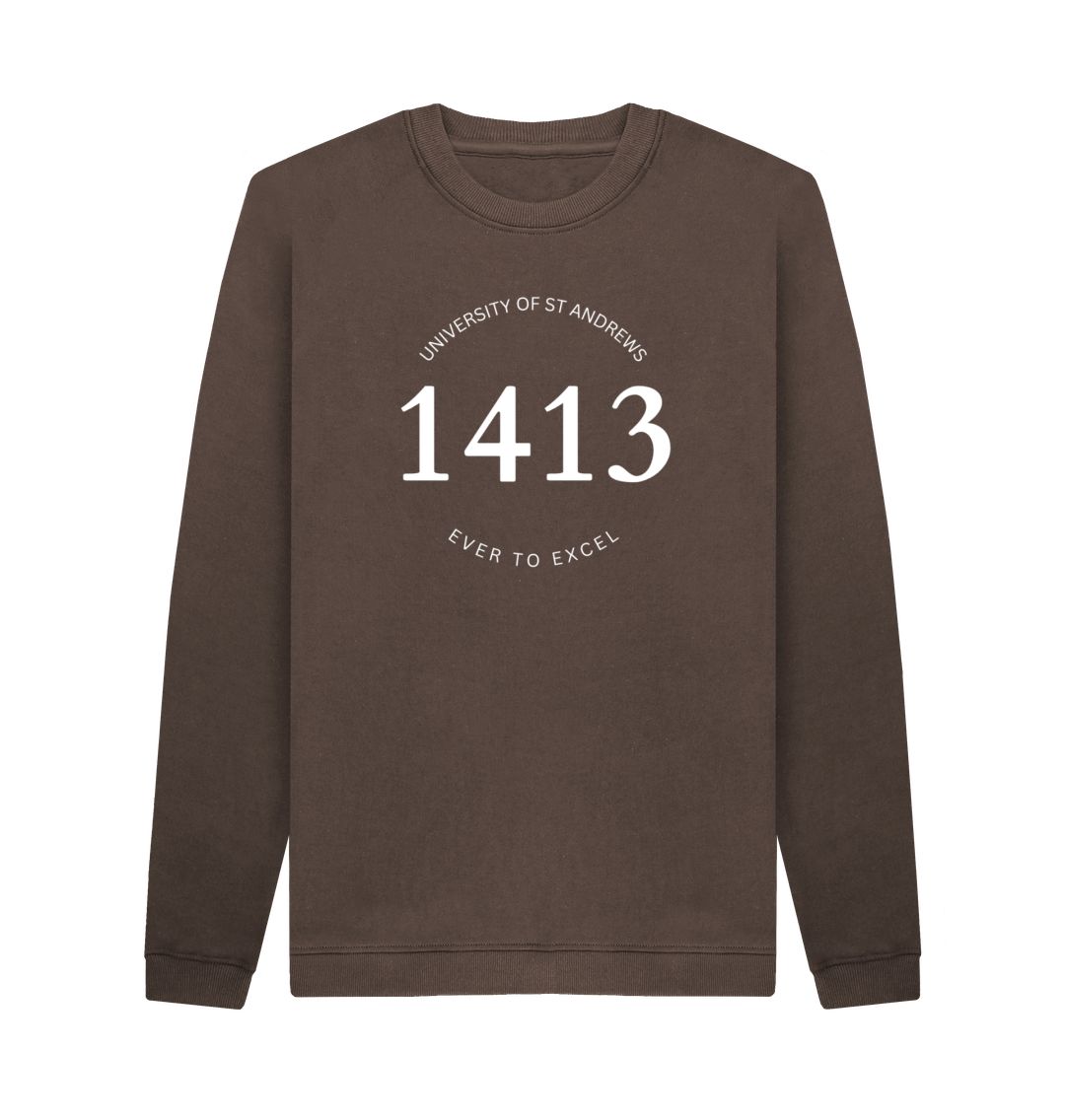 Chocolate 1413 sweatshirt - extended colours