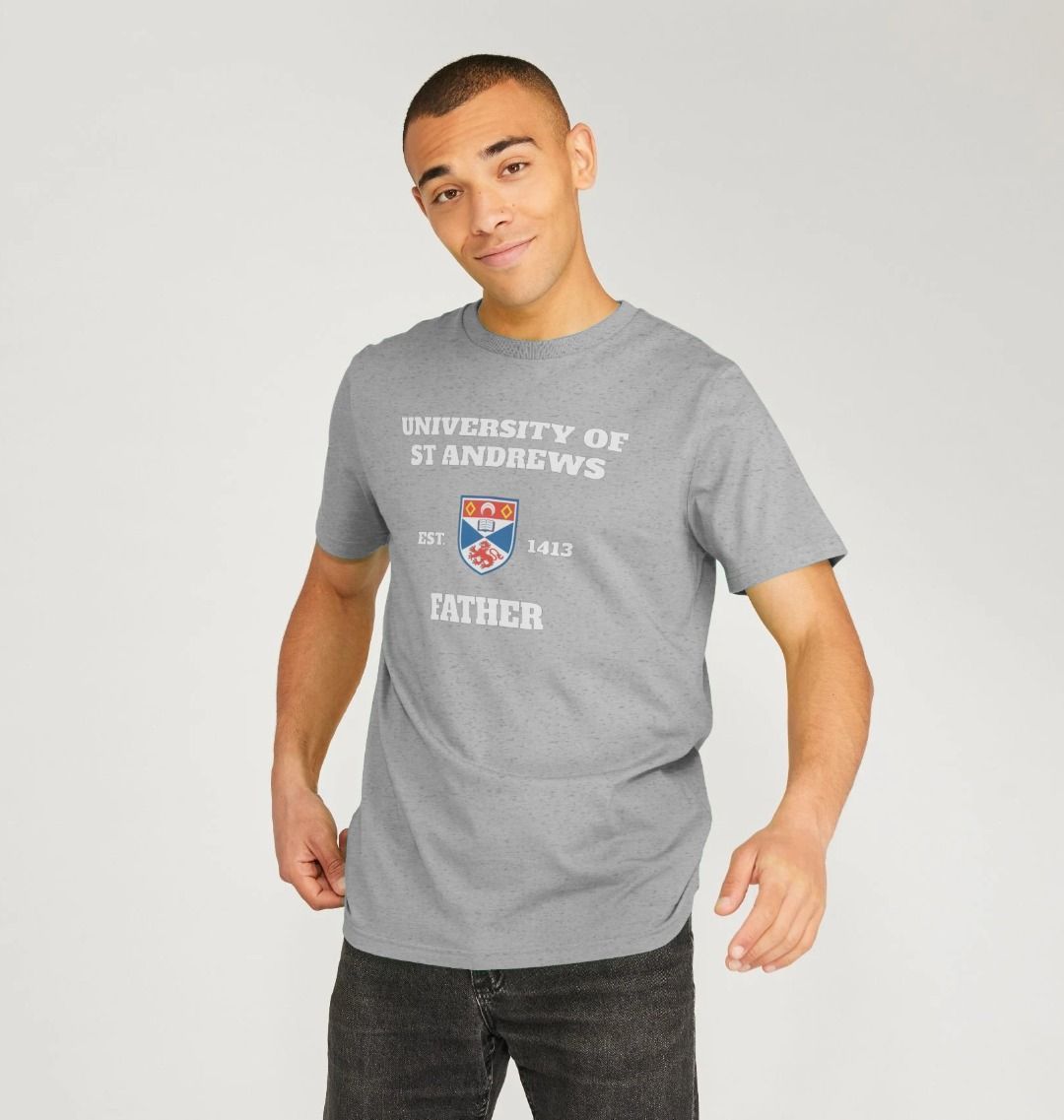 Athletic Grey Father T-shirt