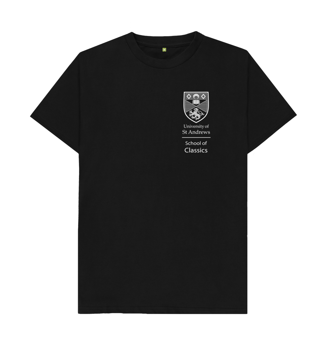 Black School of Classics Back Print T-Shirt