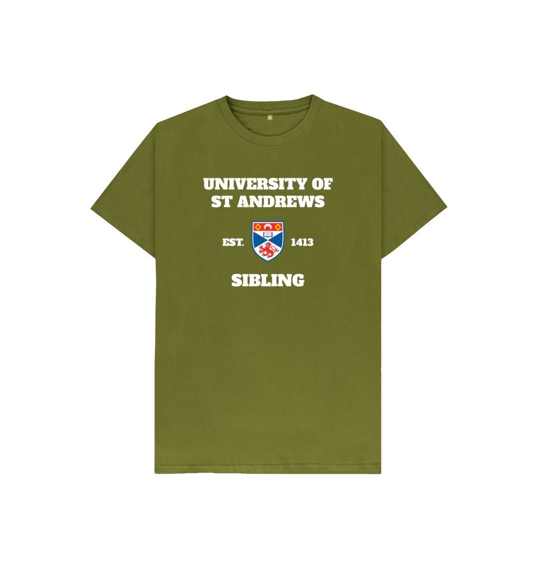 Moss Green Sibling Kids' T-shirt