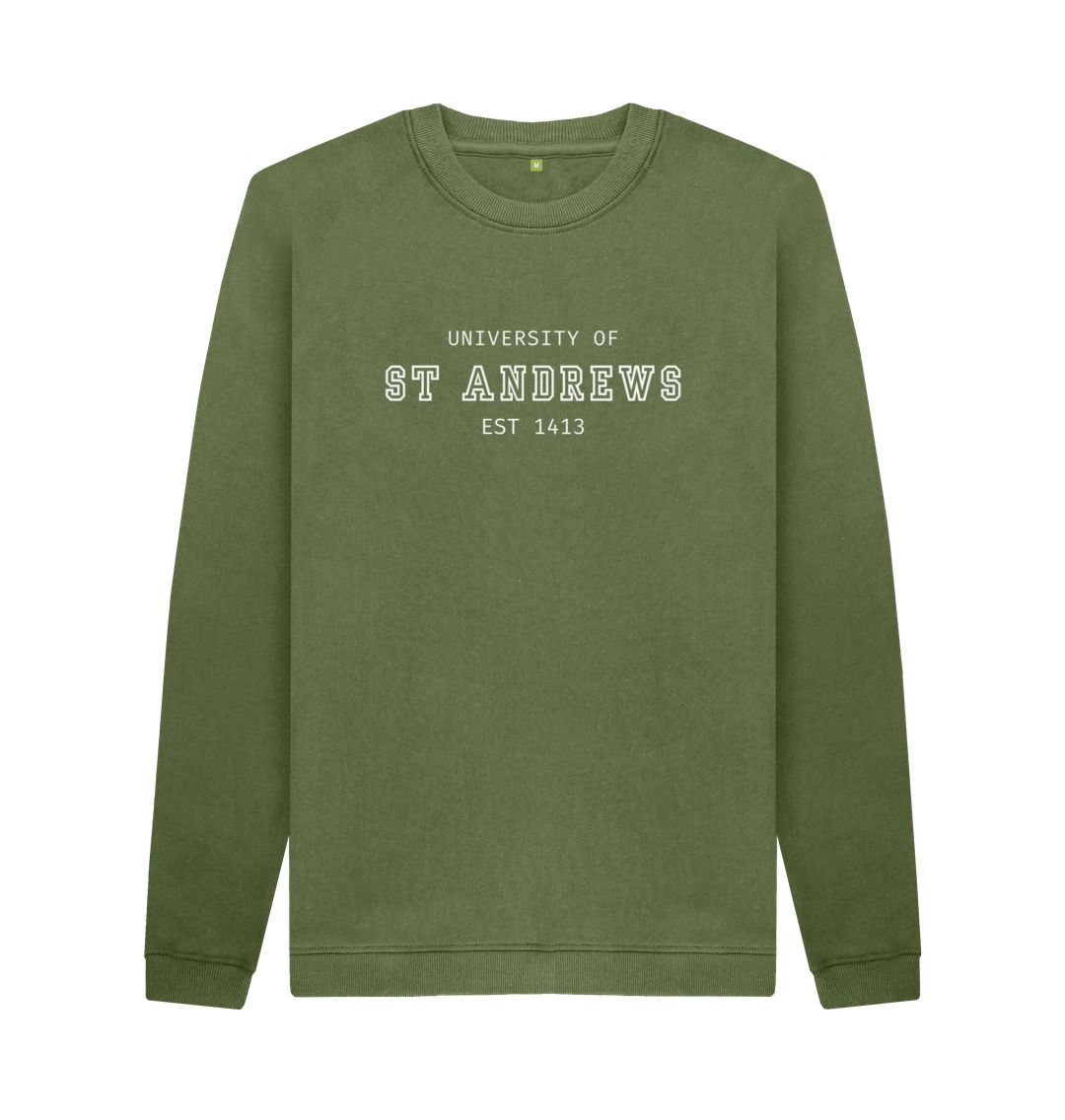 Khaki Old School Sweatshirt