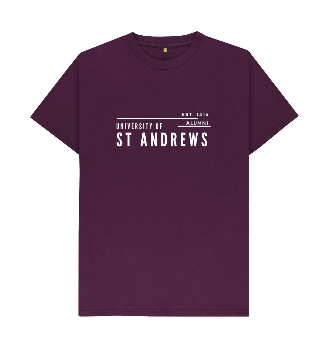 Purple Offset Alumni T-shirt