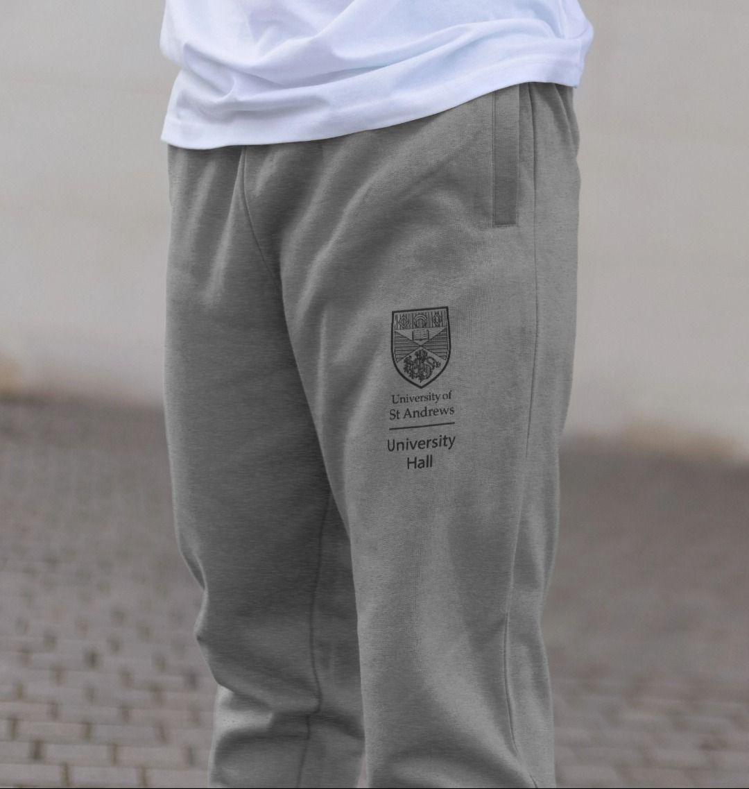 Athletic Grey St Andrews University Hall Unisex Joggers