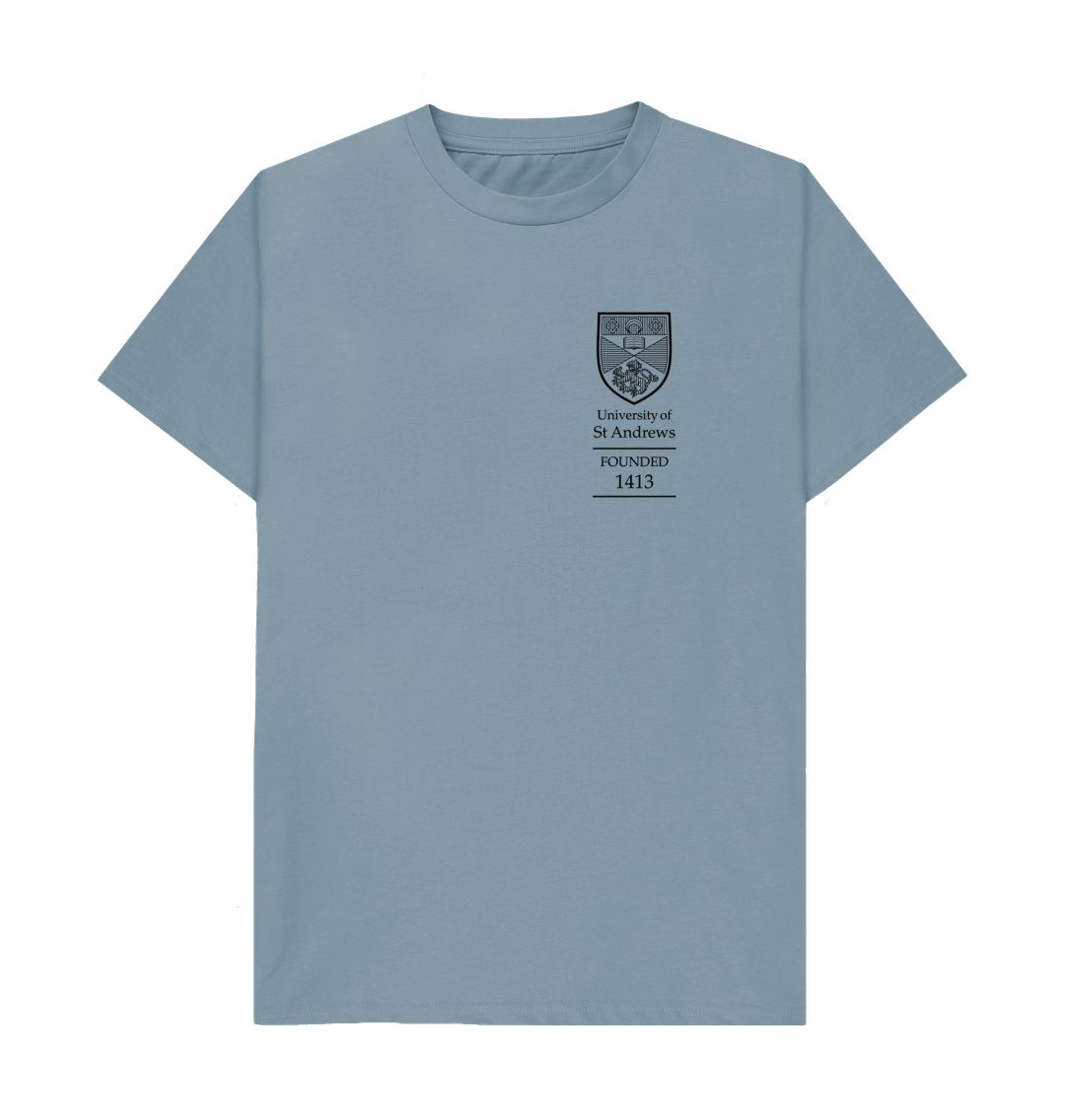 Stone Blue Classic Black Founded 1413 T-shirt